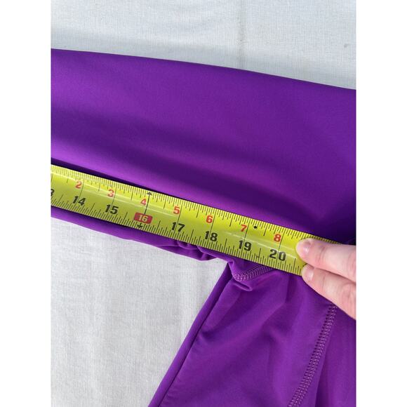 Peter Millar Women's sz M Zip Up Jacket LS Purple Athletic Pockets Golf UPF 50+ - Picture 7 of 10